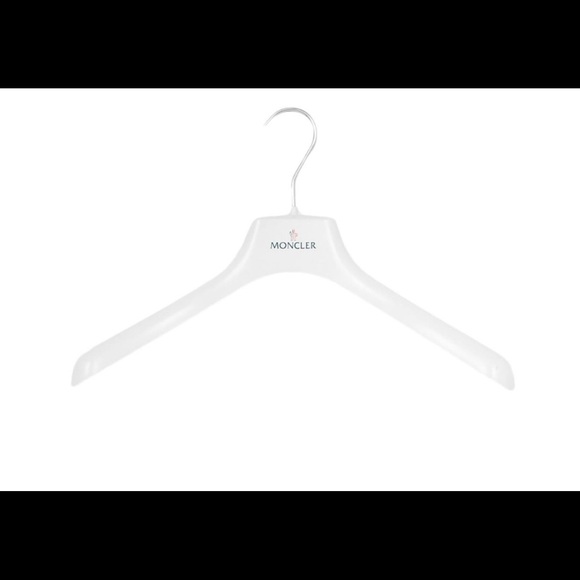 Montcler White and Chrome hanger - Picture 1 of 1